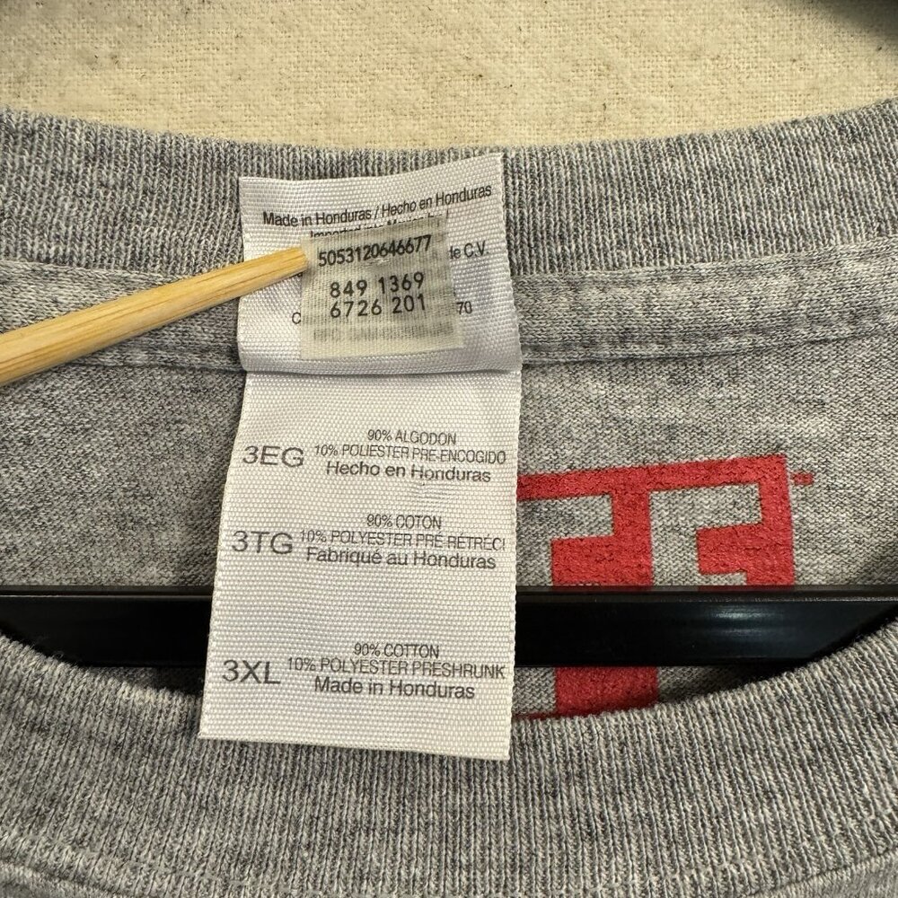 Muhammad Ali Greatest All Time Graphic Gray Short Sleeve T-Shirt Size 3XL Life - Picture 5 of 9